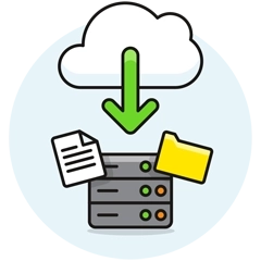 Patient form data sent to our server